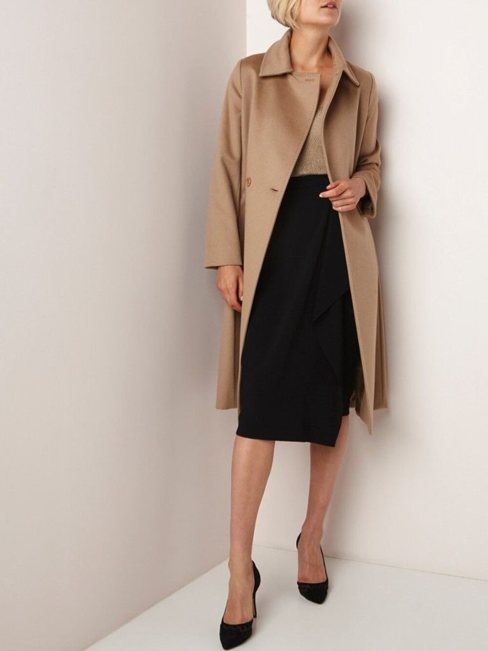 Max Mara Authentic Italian Camel Coat